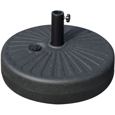 Outsunny Sonnenschirmständer 22 kg Regenschirm Base für Ø38/48mm HDPE Outsunny Sonnenschirmständer 22 kg Regenschirm Base für Ø38/48mm HDPE