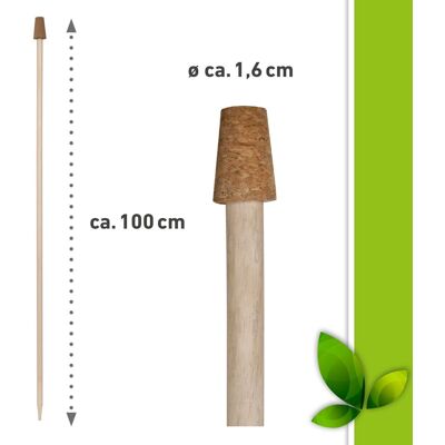 WINDHAGER Gartenfigur - Holz Rosenkugelstütze - Gartenfigur WINDHAGER Gartenfigur - Holz Rosenkugelstütze - Gartenfigur