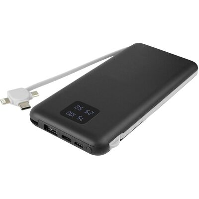 FONTASTIC 262029 - Externer Akku 10000mAh 4-in-1 FONTASTIC 262029 - Externer Akku 10000mAh 4-in-1