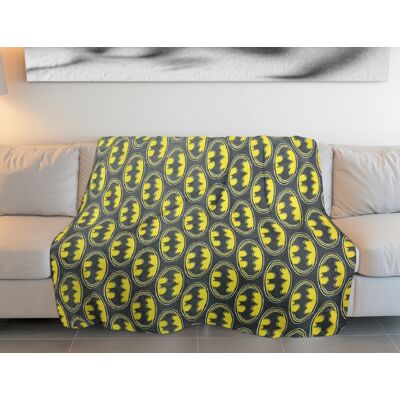 Batman Kuscheldecke 180x200 cm – Weiches Fan-Set für Sofa & Bett Batman Kuscheldecke 180x200 cm – Weiches Fan-Set für Sofa & Bett
