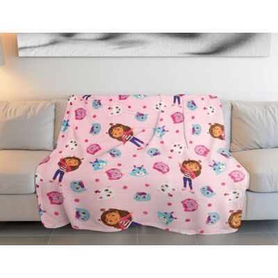 COFI 1453 Gabby’s Dollhouse Kuscheldecke – Flanell 110×150 cm, Weich & Warm COFI 1453 Gabby’s Dollhouse Kuscheldecke – Flanell 110×150 cm, Weich & Warm