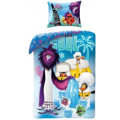 COFI 1453 Angry Birds Bettwäsche Set 140x200 mit 70x90 cm aus Baumwolle COFI 1453 Angry Birds Bettwäsche Set 140x200 mit 70x90 cm aus Baumwolle