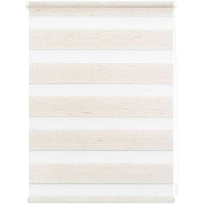 Lichtblick Duo-Rollo, Klemmfix, 75x150 cm, Beige - Rollos Lichtblick Duo-Rollo, Klemmfix, 75x150 cm, Beige - Rollos