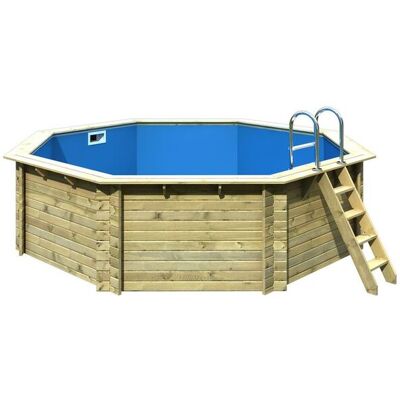 KARIBU Modell Var. A Holzpool - Achteckig, 16000L KARIBU Modell Var. A Holzpool - Achteckig, 16000L