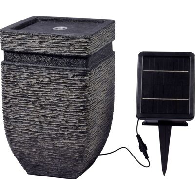 Dobar Gartenbrunnen „Hera“ mit Solar-Panel Wasserspiel Dobar Gartenbrunnen „Hera“ mit Solar-Panel Wasserspiel