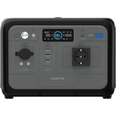 OUKITEL OUKITEL P800E Tragbare Powerstation 512Wh 800W – LiFePO4 Solargenerator für Camping & Notstrom OUKITEL OUKITEL P800E Tragbare Powerstation 512Wh 800W – LiFePO4 Solargenerator für Camping & Notstrom