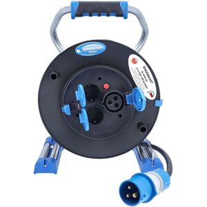 as - Schwabe Camping Kabeltrommel 25 m, CEE-Stecker, 1 CEE-Steckdose, 2 Steckdosen, USB A+C, Spannunganzeige as - Schwabe Camping Kabeltrommel 25 m, CEE-Stecker, 1 CEE-Steckdose, 2 Steckdosen, USB A+C, Spannunganzeige