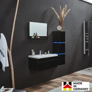 Home Deluxe Badmöbel WANGEROOGE BIG 80 cm L - schwarz Home Deluxe Badmöbel WANGEROOGE BIG 80 cm L - schwarz