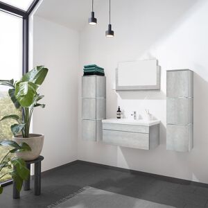 Home Deluxe Wangerooge Big Grau Badezimmermöbel-Set - Badmöbel Home Deluxe Wangerooge Big Grau Badezimmermöbel-Set - Badmöbel
