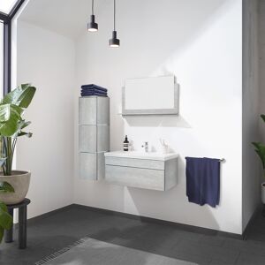Home Deluxe Wangerooge BIG Grau Badezimmermöbel-Set - Badmöbel Home Deluxe Wangerooge BIG Grau Badezimmermöbel-Set - Badmöbel