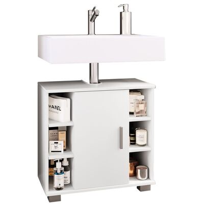 VCM Zalo Badmöbel - 58x60x30cm, Weiß VCM Zalo Badmöbel - 58x60x30cm, Weiß