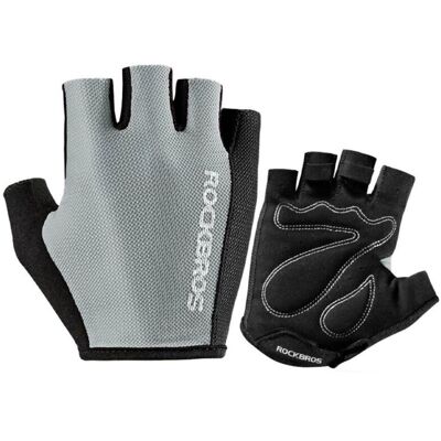 Rockbros S099GR Grau Fahrradhandschuhe - Fahrradhandschuhe Rockbros S099GR Grau Fahrradhandschuhe - Fahrradhandschuhe