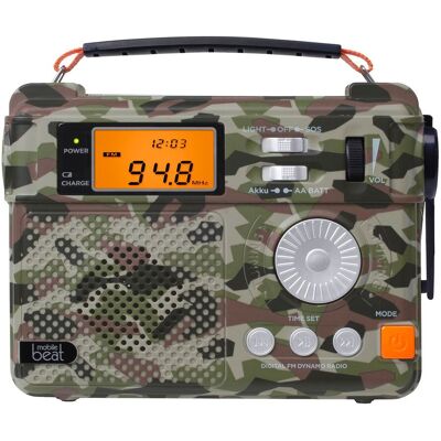 Silva Schneider SOS 223 BT Nödradio - Radio, Handkurbel, Wiederaufladbar, Leselampe Silva Schneider SOS 223 BT Nödradio - Radio, Handkurbel, Wiederaufladbar, Leselampe