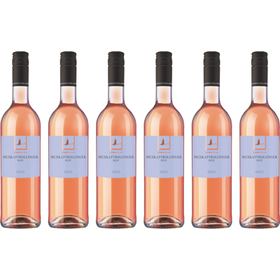 Württembergische WZG Lembergerland Muskat-Trollinger Rosé Qba 0,75L 6er Karton Württembergische WZG Lembergerland Muskat-Trollinger Rosé Qba 0,75L 6er Karton