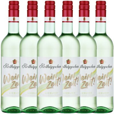 Rotkäppchen Weißwein Weinzeit lieblich - 6er Karton Rotkäppchen Weißwein Weinzeit lieblich - 6er Karton