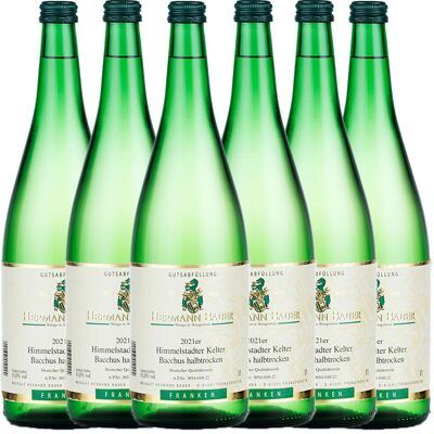 Weingut Hermann Bauer Hermann Bauer Himmelstadter Kelter Bacchus QbA halbtrocken 2025 Weingut Hermann Bauer Hermann Bauer Himmelstadter Kelter Bacchus QbA halbtrocken 2025