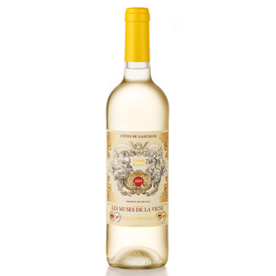 Les Muses Colombard IGP Côtes de Gascogne Grande Reserve 2023 0,75l Les Muses Colombard IGP Côtes de Gascogne Grande Reserve 2023 0,75l