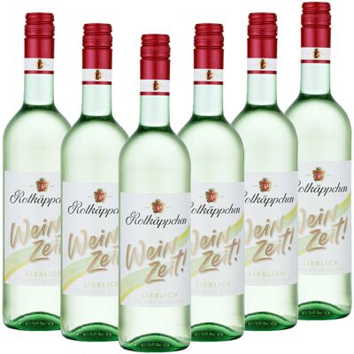 Rotkäppchen Weißwein Weinzeit lieblich - 6er Karton Rotkäppchen Weißwein Weinzeit lieblich - 6er Karton