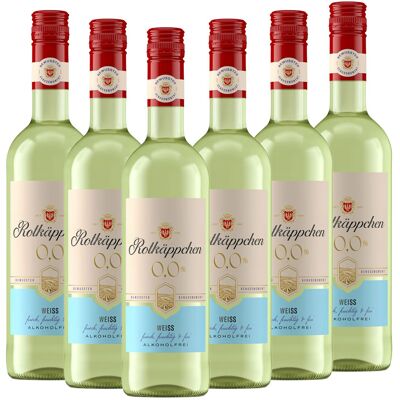 Rotkäppchen Wein Alkoholfrei, Weiss 0,75l - 6er Karton Rotkäppchen Wein Alkoholfrei, Weiss 0,75l - 6er Karton