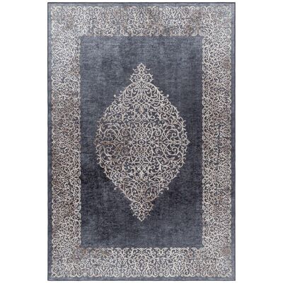 Morhane Fiesta Nouristan Schwarzer Teppich - Rechteck, 80x150cm, Rutschfest Morhane Fiesta Nouristan Schwarzer Teppich - Rechteck, 80x150cm, Rutschfest