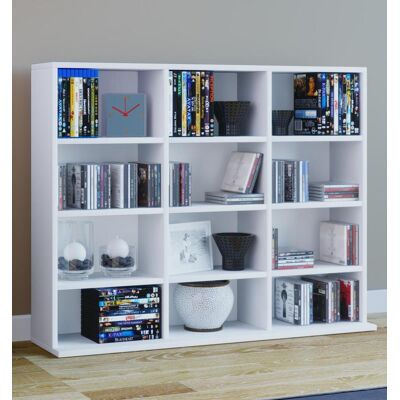 VCM Megosa Mini Weiß Bücherregal - 102x23x82 cm - Bücherregal VCM Megosa Mini Weiß Bücherregal - 102x23x82 cm - Bücherregal