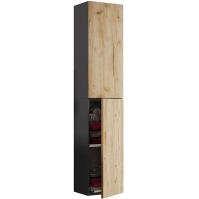 VCM Lendas Badschrank - Feuchtigkeitsresistives Holz VCM Lendas Badschrank - Feuchtigkeitsresistives Holz