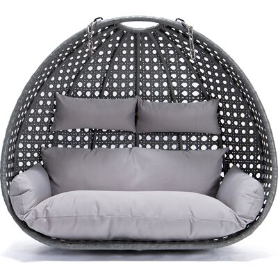 Home Deluxe Zwillings Hängekissen - Polyrattan Home Deluxe Zwillings Hängekissen - Polyrattan