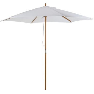 Outsunny - beige - 230 cm - rundes Sonnenschirm Outsunny - beige - 230 cm - rundes Sonnenschirm