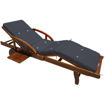 Detex Auflage Sunlounger Anthrazit 195x55x5cm Detex Auflage Sunlounger Anthrazit 195x55x5cm