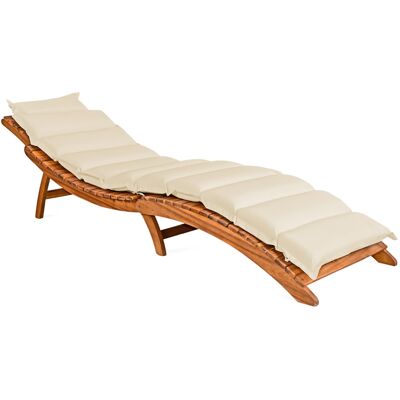 Detex Auflage Sonnenliege Creme 183x56x7cm Detex Auflage Sonnenliege Creme 183x56x7cm