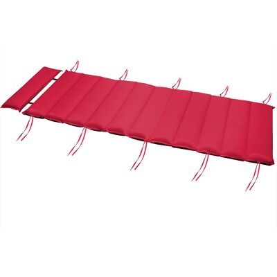 Detex Auflage Saunaliege Rot 177x58x7cm Detex Auflage Saunaliege Rot 177x58x7cm