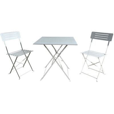 Happy Home 3tlg. Bistro Set HGE49-WEI weiß Happy Home 3tlg. Bistro Set HGE49-WEI weiß