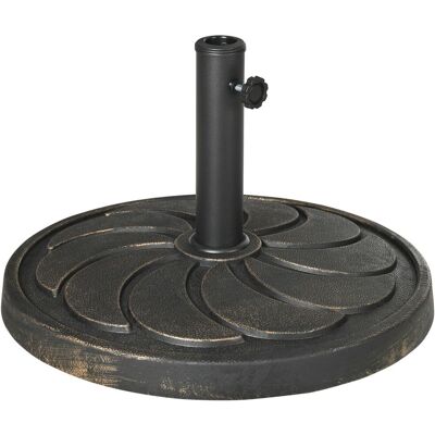 Outsunny Sonnenschirmständer 18 kg Sonnenschirmfuß für Ø38/48 mm Schirmstange Outsunny Sonnenschirmständer 18 kg Sonnenschirmfuß für Ø38/48 mm Schirmstange