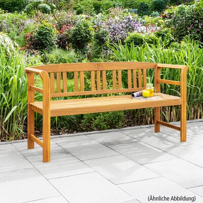 Prestige Home Living Outdoor 2-Sitzer Gartenbank aus Akazienholz, ca. 115 x 48,5 x 82 cm - Rose Prestige Home Living Outdoor 2-Sitzer Gartenbank aus Akazienholz, ca. 115 x 48,5 x 82 cm - Rose