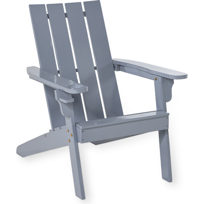 Hardin 1fachgut Adirondack Gartenstuhl aus Akazienholz, ca. 69 x 92 x 89 cm – Blau Hardin 1fachgut Adirondack Gartenstuhl aus Akazienholz, ca. 69 x 92 x 89 cm – Blau