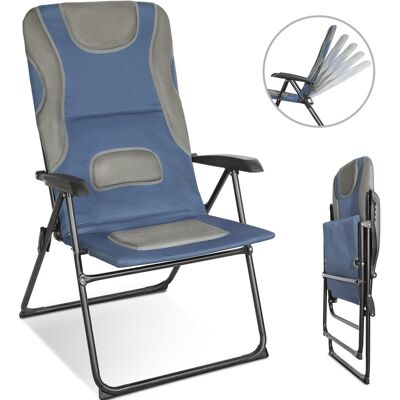 HOMECALL Gartenstuhl Hochlehner Campingstuhl Klappstühle, 5-Fach Verstellbar, 3D-Mesh, bis 150KG HOMECALL Gartenstuhl Hochlehner Campingstuhl Klappstühle, 5-Fach Verstellbar, 3D-Mesh, bis 150KG