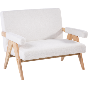 Better Home 2-Sitzer Sofa mit Armlehne, ca. 111 x 82,5 x 84,5 cm - Weiß Better Home 2-Sitzer Sofa mit Armlehne, ca. 111 x 82,5 x 84,5 cm - Weiß