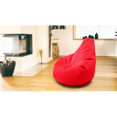 Kinzler Outdoorfähiger Sitzsack Gamer, ca. 100 x 100 cm, Farbe: Rot Kinzler Outdoorfähiger Sitzsack Gamer, ca. 100 x 100 cm, Farbe: Rot