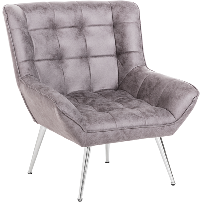 Happy Home XXL Sessel Ohrensessel HWP65-GRA grau Happy Home XXL Sessel Ohrensessel HWP65-GRA grau
