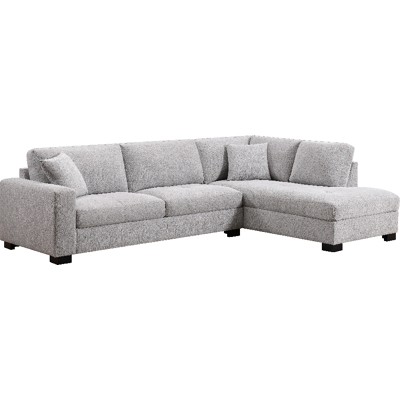 Happy Home Ecksofa, ca. 308 x 207 x 91 cm - Hellgrau Happy Home Ecksofa, ca. 308 x 207 x 91 cm - Hellgrau