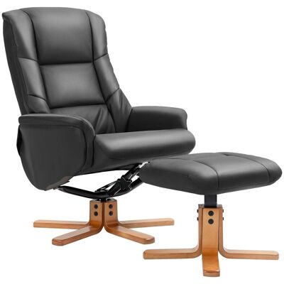 HOMCOM Relaxsessel mit Hocker, Fernsehsessel mit Liegefunktion, Wippfunktion HOMCOM Relaxsessel mit Hocker, Fernsehsessel mit Liegefunktion, Wippfunktion
