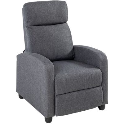 Better Home Verstellbarer Relaxsessel mit Push-Back-Funktion, ca. 68,5 x 86 x 100 cm - Grau Better Home Verstellbarer Relaxsessel mit Push-Back-Funktion, ca. 68,5 x 86 x 100 cm - Grau