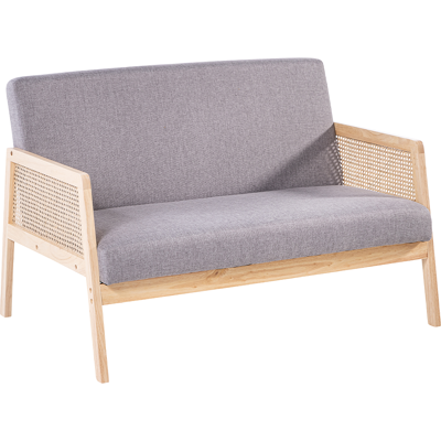 Better Home 2-Sitzer Sofa mit Armlehne, ca. 115 x 76,5 x 76,5 cm - Grau Better Home 2-Sitzer Sofa mit Armlehne, ca. 115 x 76,5 x 76,5 cm - Grau