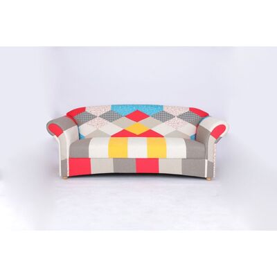 Better Home 3-Sitzer Sofa Loretta, ca. 204 x 83 x 85 cm – Bunt Better Home 3-Sitzer Sofa Loretta, ca. 204 x 83 x 85 cm – Bunt