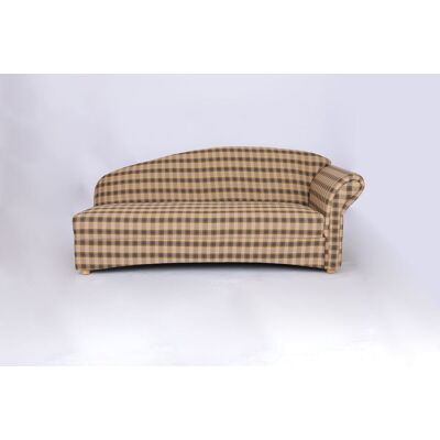 Better Home 3-Sitzer Sofa Loretta mit rechter Armlehne – Kariert & Braun Better Home 3-Sitzer Sofa Loretta mit rechter Armlehne – Kariert & Braun