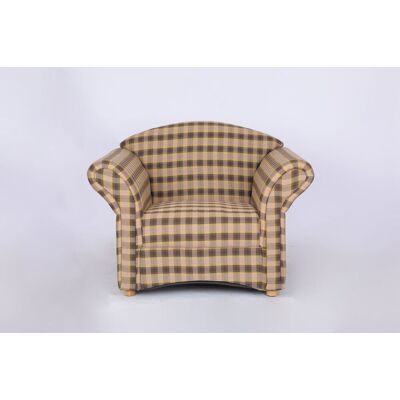 Better Home Polstersessel Loretta, ca. 110 x 84 x 84 cm – Kariert & Braun Better Home Polstersessel Loretta, ca. 110 x 84 x 84 cm – Kariert & Braun
