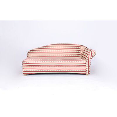 Better Home 3-Sitzer Sofa Loretta mit rechter Armlehne, ca. 193 x 83 x 85 cm – Rot gestreift & Blumenmuster Better Home 3-Sitzer Sofa Loretta mit rechter Armlehne, ca. 193 x 83 x 85 cm – Rot gestreift & Blumenmuster
