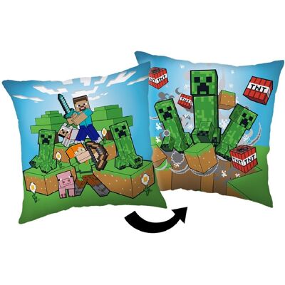COFI 1453 Minecraft Kopfkissen – Premium Dekokissen mit Digitaldruck COFI 1453 Minecraft Kopfkissen – Premium Dekokissen mit Digitaldruck