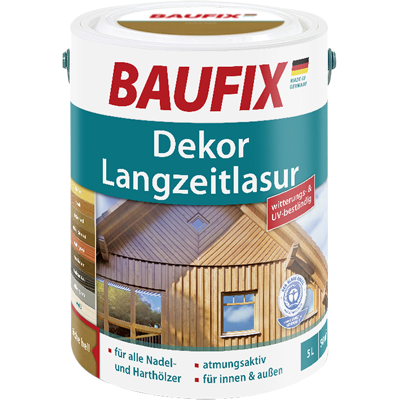 Baufix Dekor-Langzeitlasur Dunkelbraun Baufix Dekor-Langzeitlasur Dunkelbraun