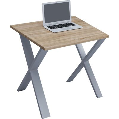 VCM Lona Bürotisch - Quadrat, X-Fuß, Melamin, 80x80cm VCM Lona Bürotisch - Quadrat, X-Fuß, Melamin, 80x80cm